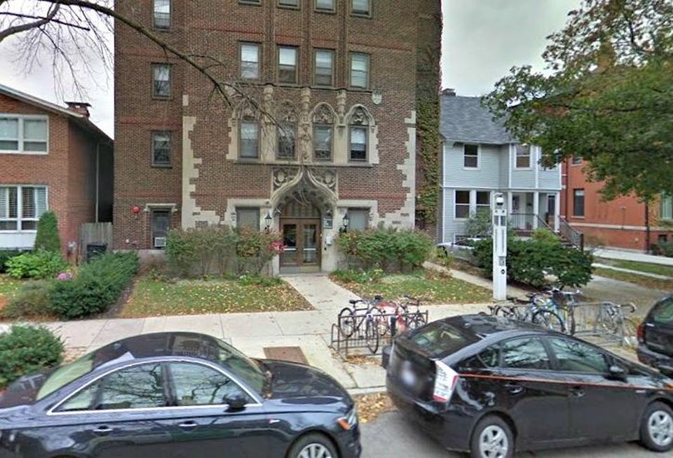 University of Chicago's Blackstone Hall, 5748 South Blackstone Avenue, is now studio apartments.