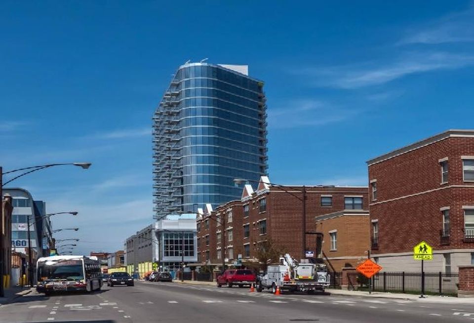 New City retail/apartment development, Chicago, IL