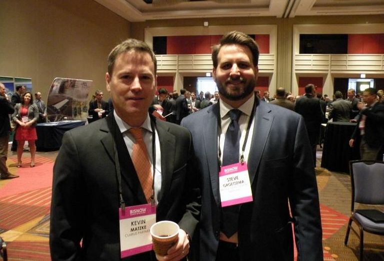 Clarius Partners managing principal Kevin Matzke and Bridge Development Principal Steve Groetsema