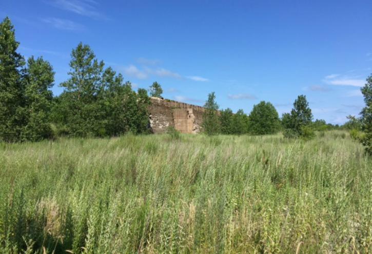 A view of US Steel's former South Works campus on Chicago's south lakefront.