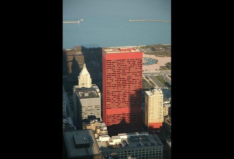Downtown Chicago office commercial real estate.