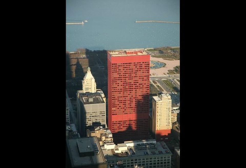 Downtown Chicago office commercial real estate.