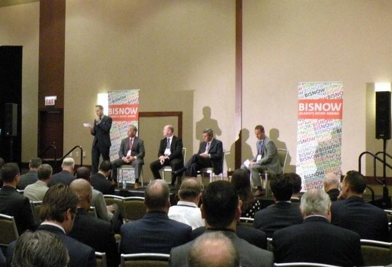 A crowd shot of Bisnow's 