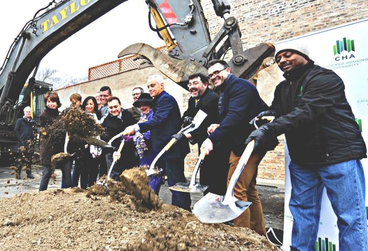 Chicago mixed-use real estate groundbreaking