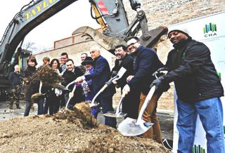 Chicago mixed-use real estate groundbreaking