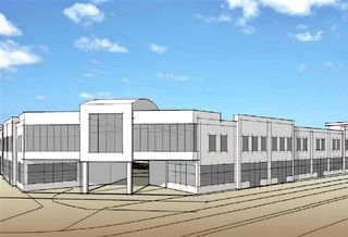 A rendering of the planned Bronte Crossing development in Oakville.