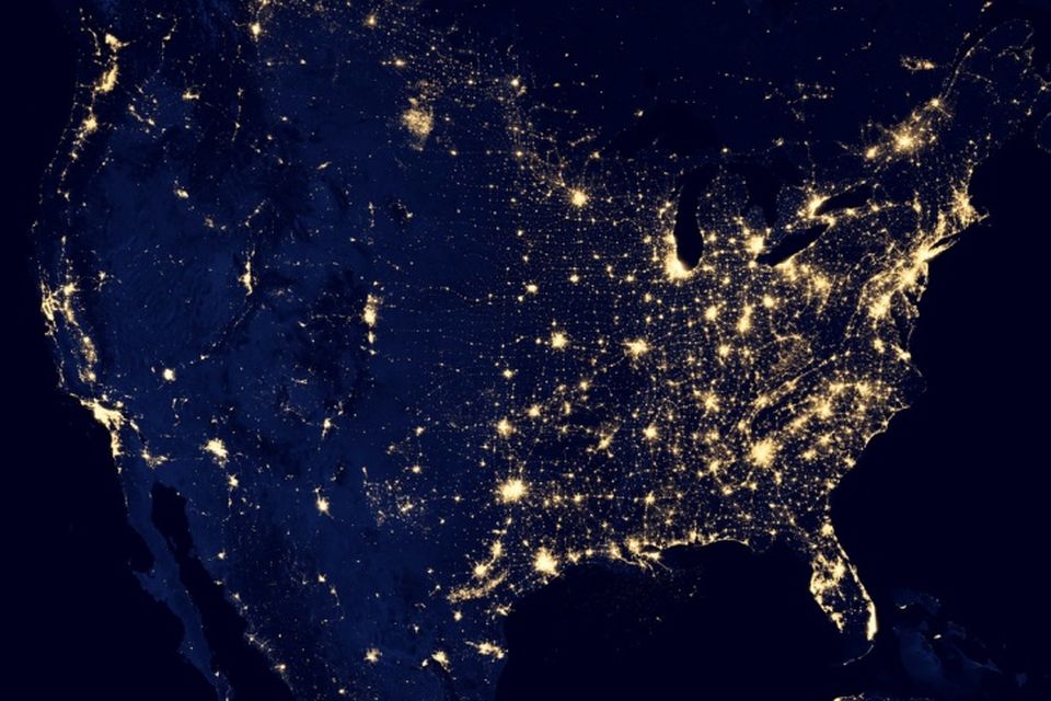 us from space