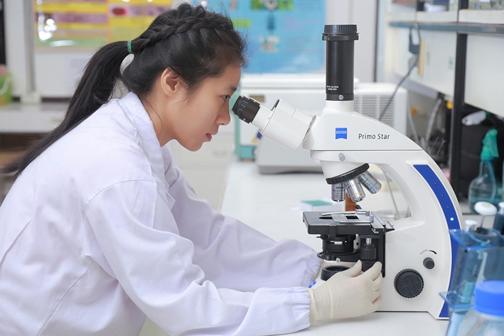 Scientist in lab