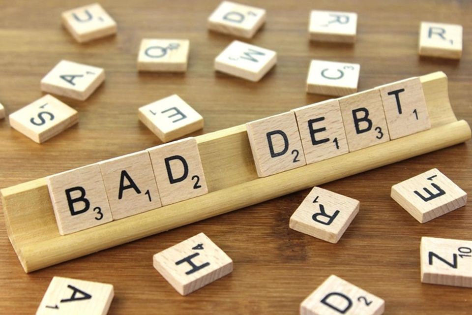 bad-debt, debt, bankruptcy, creditors, lending, loans, mortgages