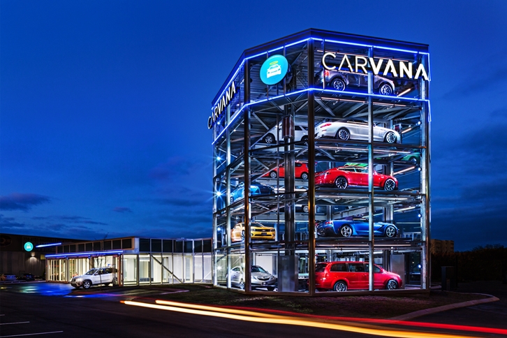 Carvana Considering Tempe Site For Car Vending Machine