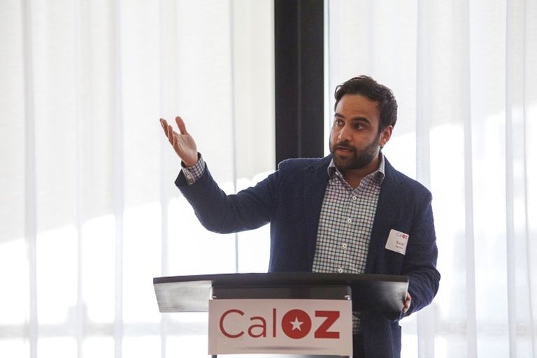 CalOZ President Kunal Merchant 