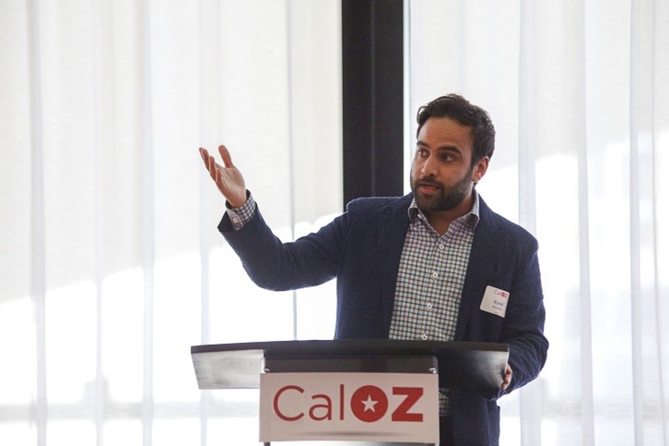 CalOZ President Kunal Merchant 