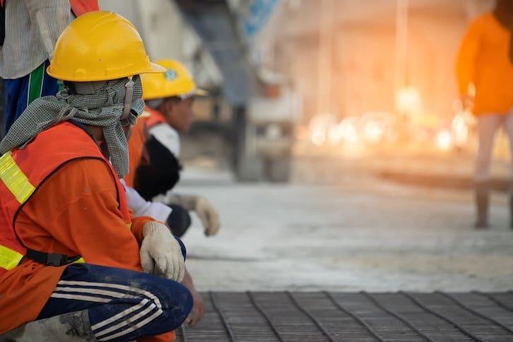 Construction workers 