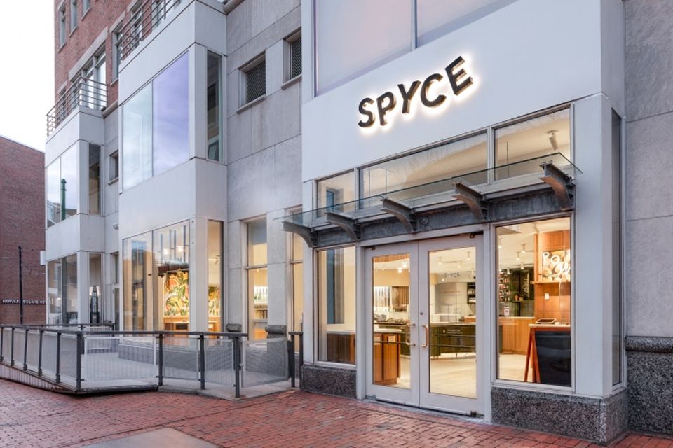 The Spyce location in Harvard Square, Cambridge, Massachusetts