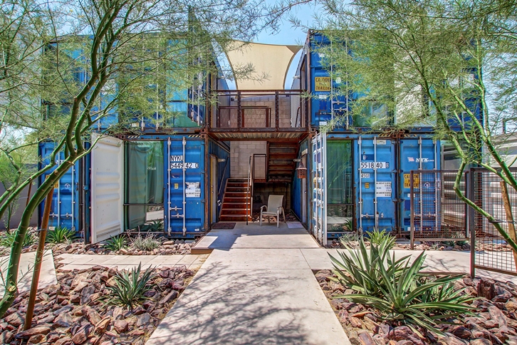 Phoenix Shipping Container Apartment Community On The Block