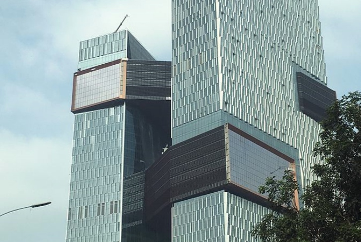 The Future Of Office? This Dual-Tower HQ's Vertical Amenities Tackle The Latest Space Challenges