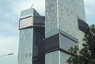 The Future Of Office? This Dual-Tower HQ's Vertical Amenities Tackle The Latest Space Challenges