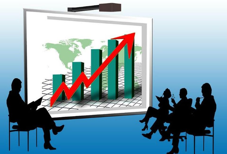 Charts, capital markets, Wall Street