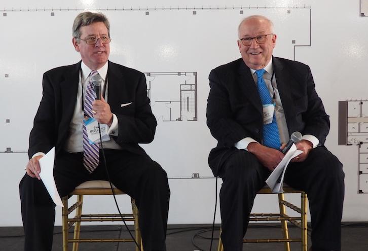 WashREIT CEO Paul McDermott and Boston Properties' Senior Executive Vice President Ray Ritchey