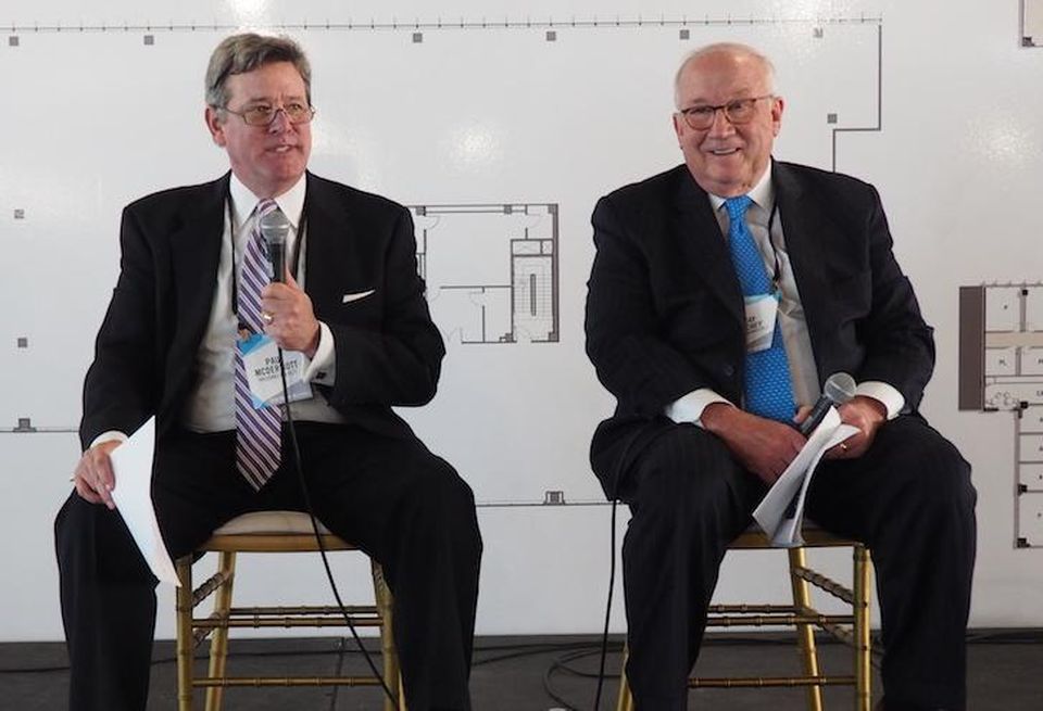 WashREIT CEO Paul McDermott and Boston Properties' Senior Executive Vice President Ray Ritchey