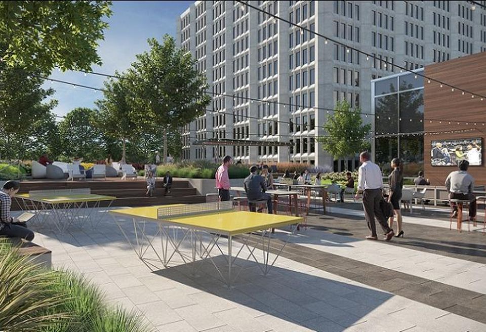 Continental Towers Outdoor Patio