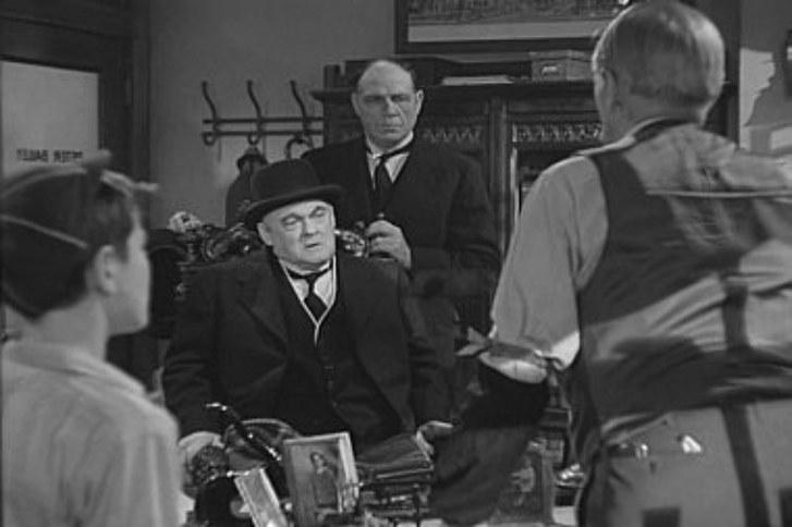 The evil slumlord Mr. Potter of It's a Wonderful Life Potter and Trustees