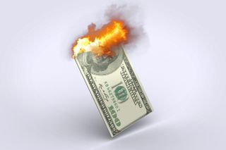burning money