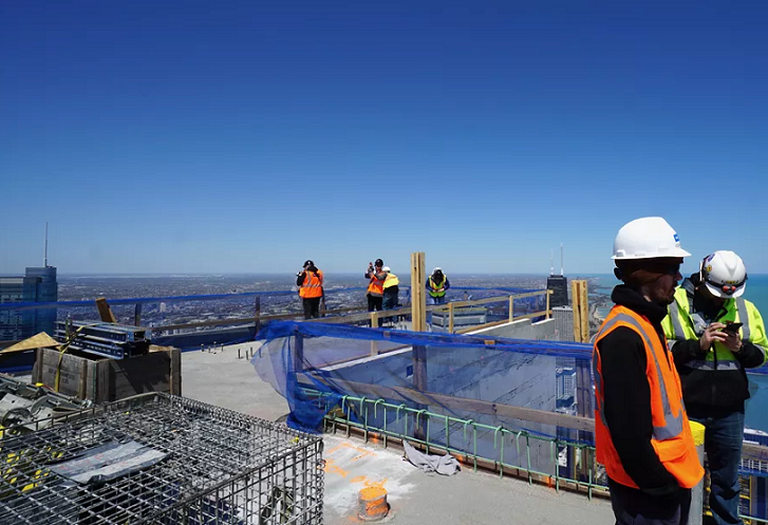 Top of Vista Tower
