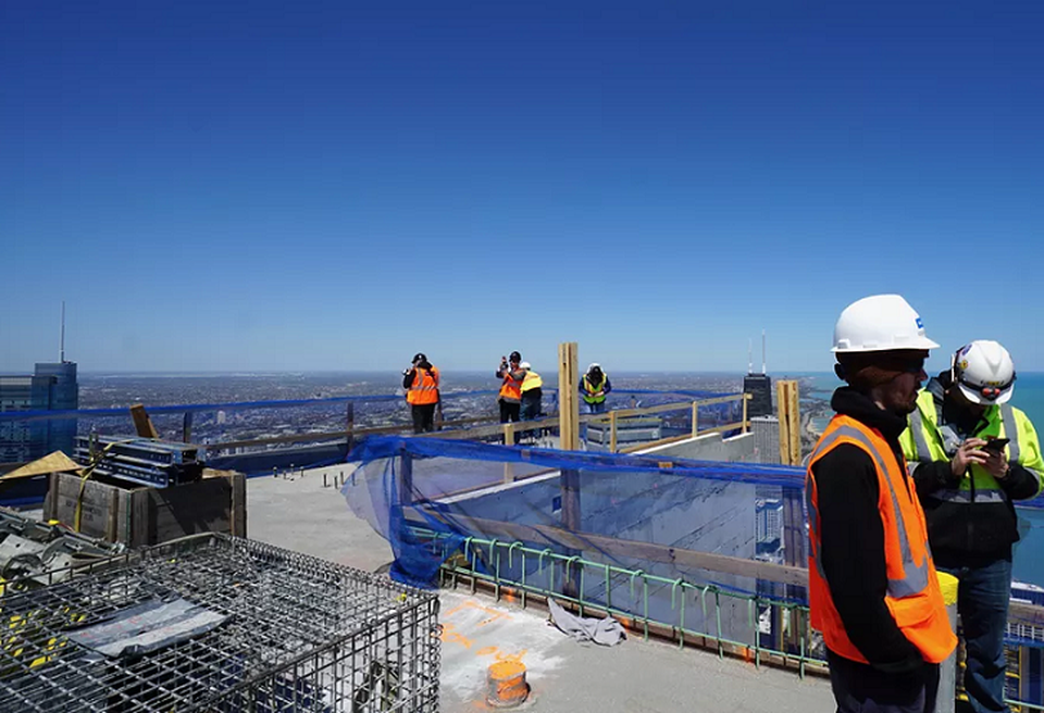 Top of Vista Tower