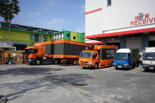 Trucks Costco Neihu Warehouse