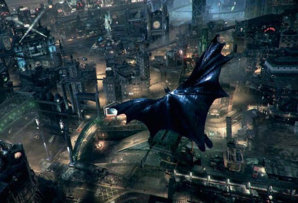 Batman, Gotham, New York City, New York Skyline