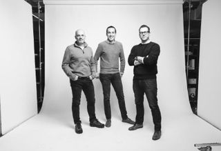Workframe co-founders Andy Parsons, Robert Moore and Matthew Smith