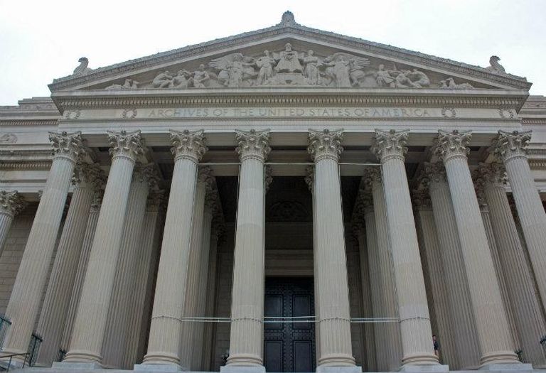 National Archives building DC