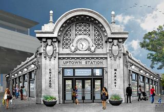 Chicago Market, a food cooperative, is opening a 13K SF grocery store inside the historic Gerber Building underneath the Wilson Avenue 'L' station in late 2019.
