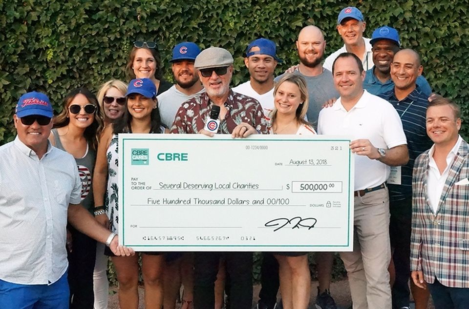 CBRE Charity Bash 2018 Check Presentation