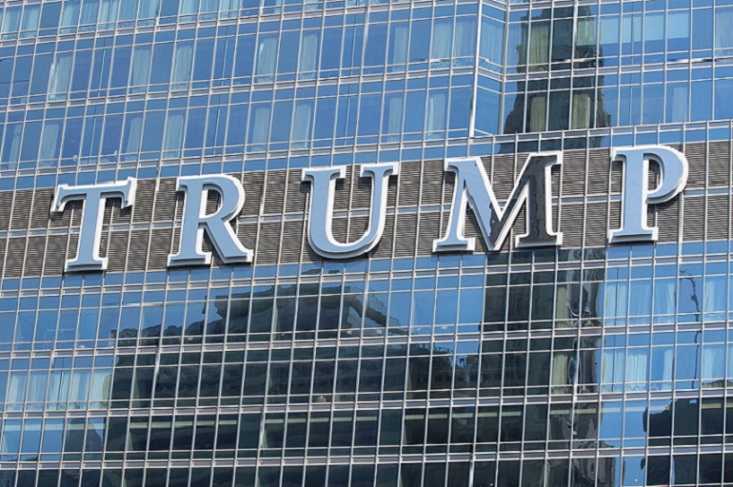 The Trump International Hotel and Tower sign was considered an eyesore by many.