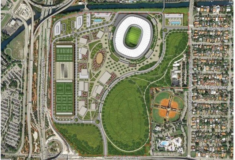 Miami Freedom Park Aerial Inter Miami Major League Soccer Miami-Dade 