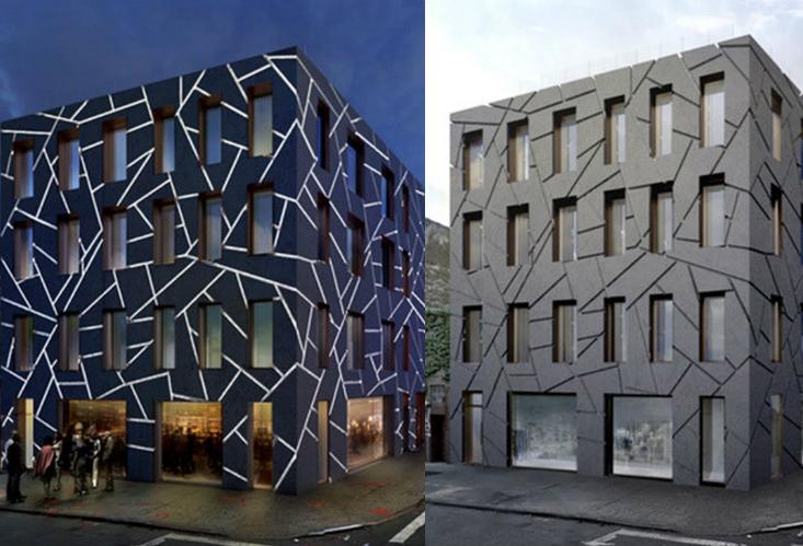 A rendering of Edg's facade ornamentation Edg, facade ornamentation