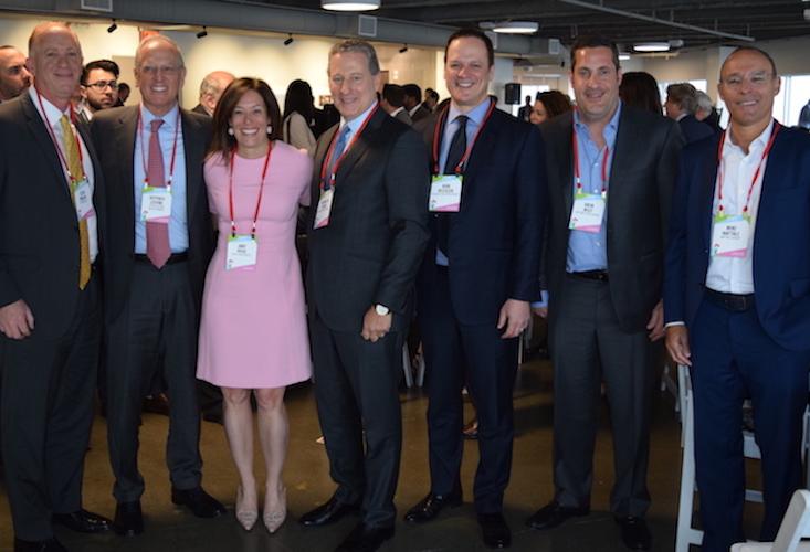 Berdon's Seth Molod, Douglaston Development's Jeffrey Levine, Rose Associates' Amy Rose, Alchemy Properties' Kenneth Horn, Silverstein Properties' Rob Vecsler, Skyline Developers' Orin Wilf And Naftali Group's Miki Naftali