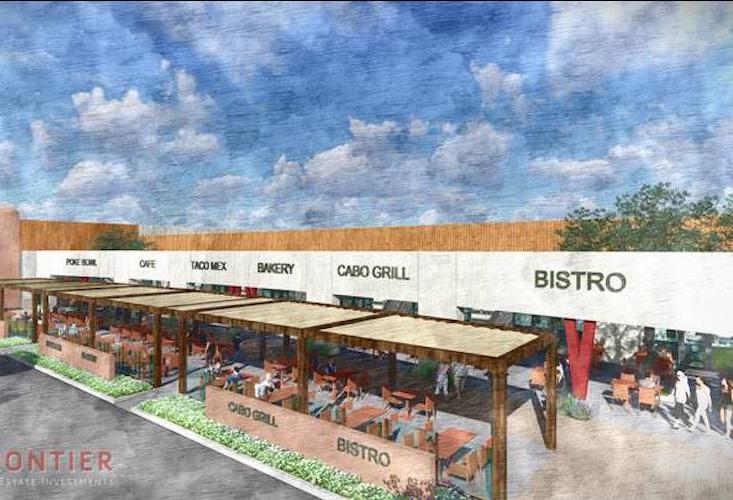 In a partnership Frontier Real Estate Investments and Brookfield Residential to develop 98K SF mixed-use retail and residential development in Stanton.