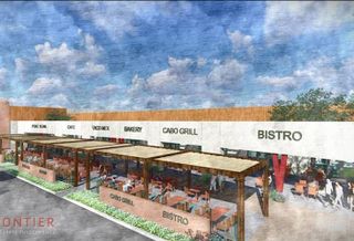 In a partnership Frontier Real Estate Investments and Brookfield Residential to develop 98K SF mixed-use retail and residential development in Stanton.