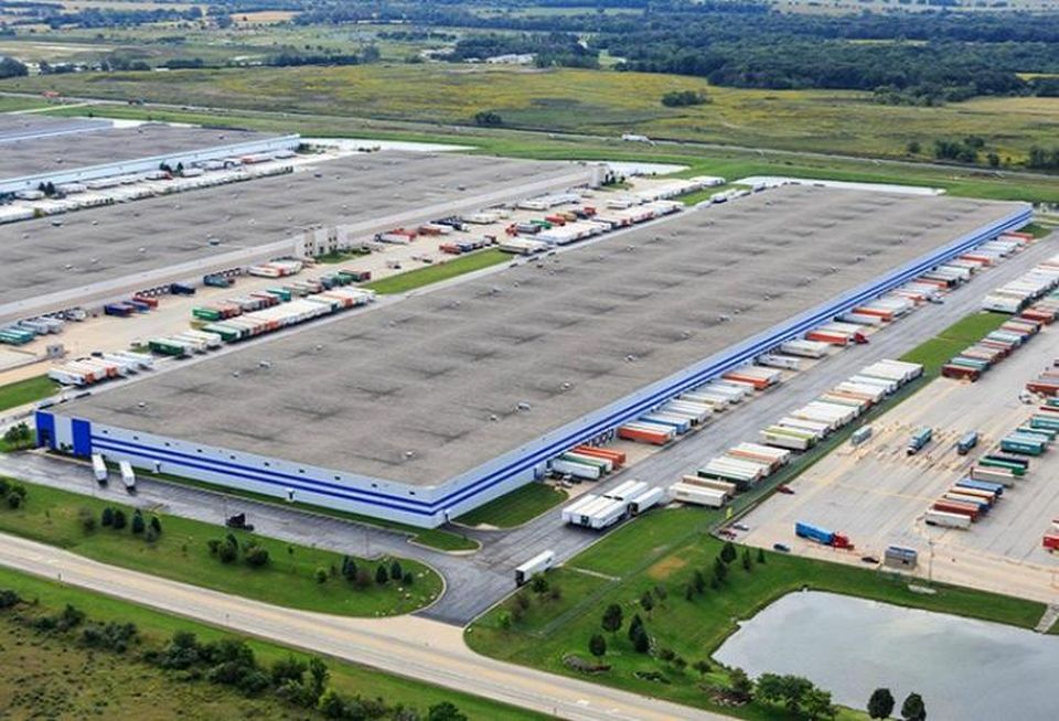 CenterPoint Properties' intermodal transport center in Joliet, Ill.
