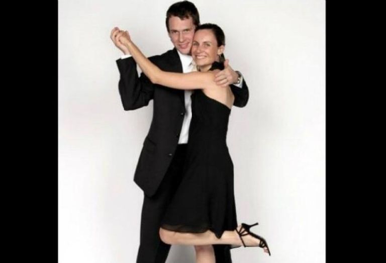 B+E Net Lease co-founder and CEO Camille Renshaw with her brother and best friend Denny