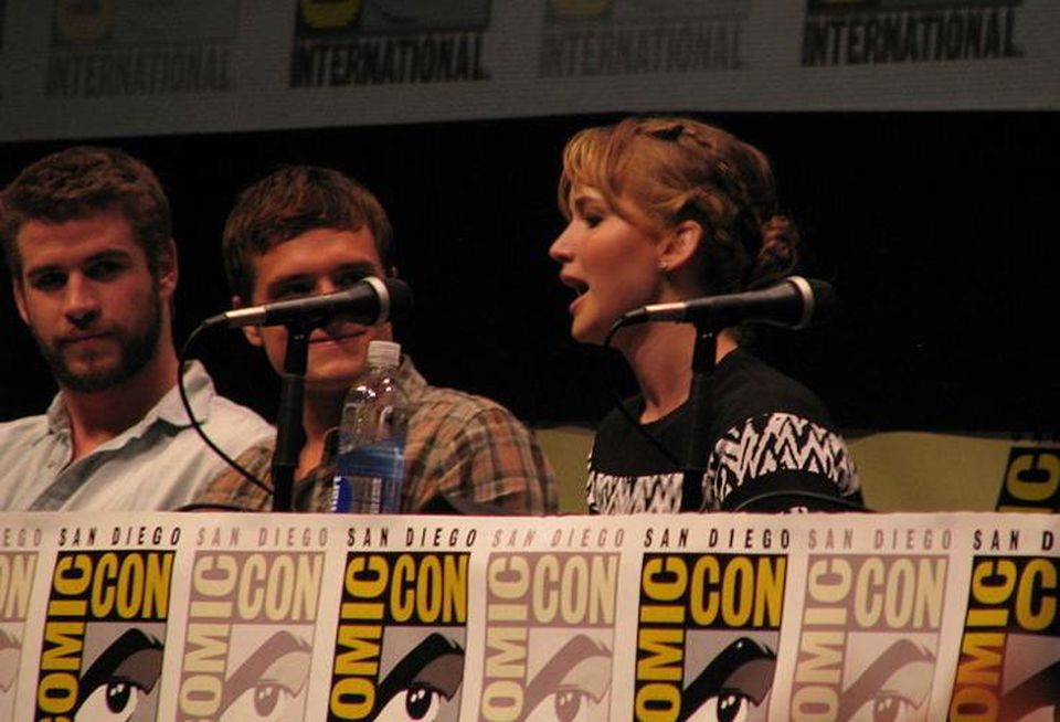 Hunger Games: Catching Fire cast panel at Comic Con