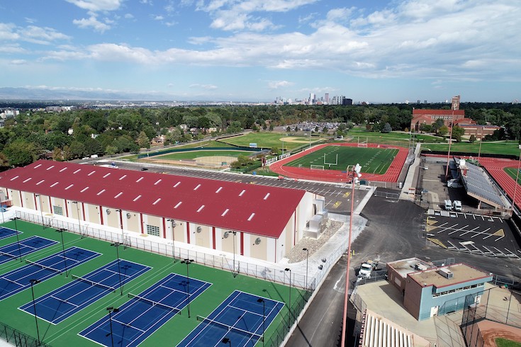 PCL Finishes Construction Of Denver Tennis Park