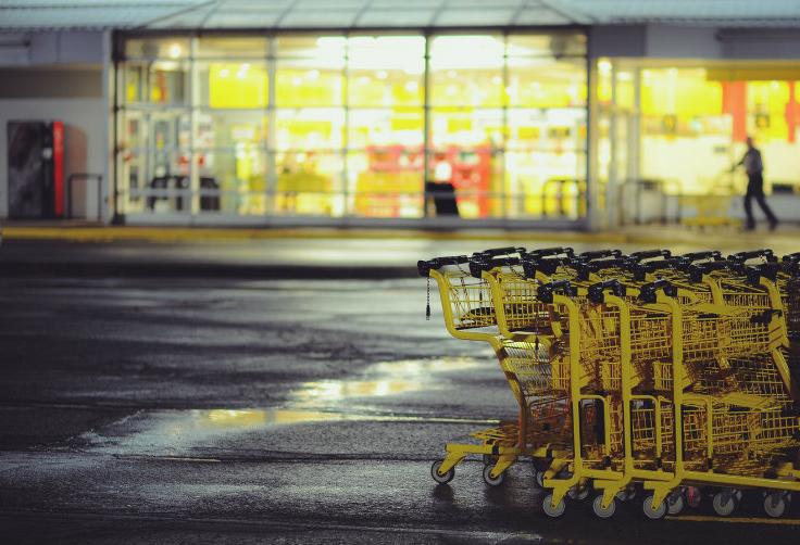 shopping cart, retail, shopping, mall, store, shopping center