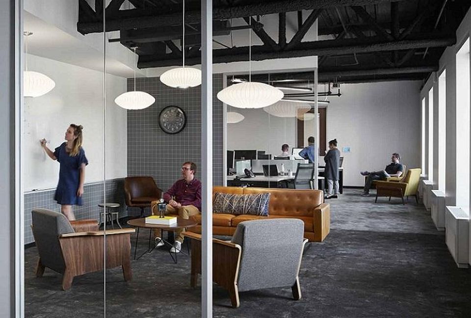 JC Andersen's new space at Aon Center
