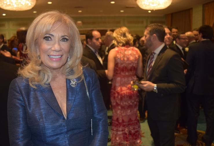 Cushman & Wakefield Executive Vice Chairman Joanne Podell At The Rebny Ball In January 2019