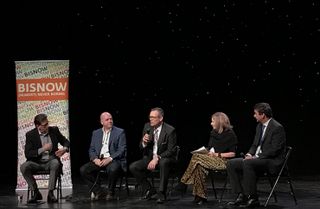 Seattle Pacific Realty partner Jeffrey Rosen, who moderated the retail panel, Lake Union Partners principal Joe Ferguson, TRF Pacfic principal Rick Parks, MG2 Architecture principal M.J. Munsell, and Hollard Partner Group retail development director Jeff Bernard.
