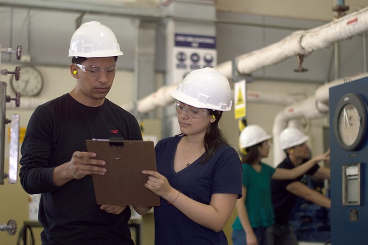 factory workers